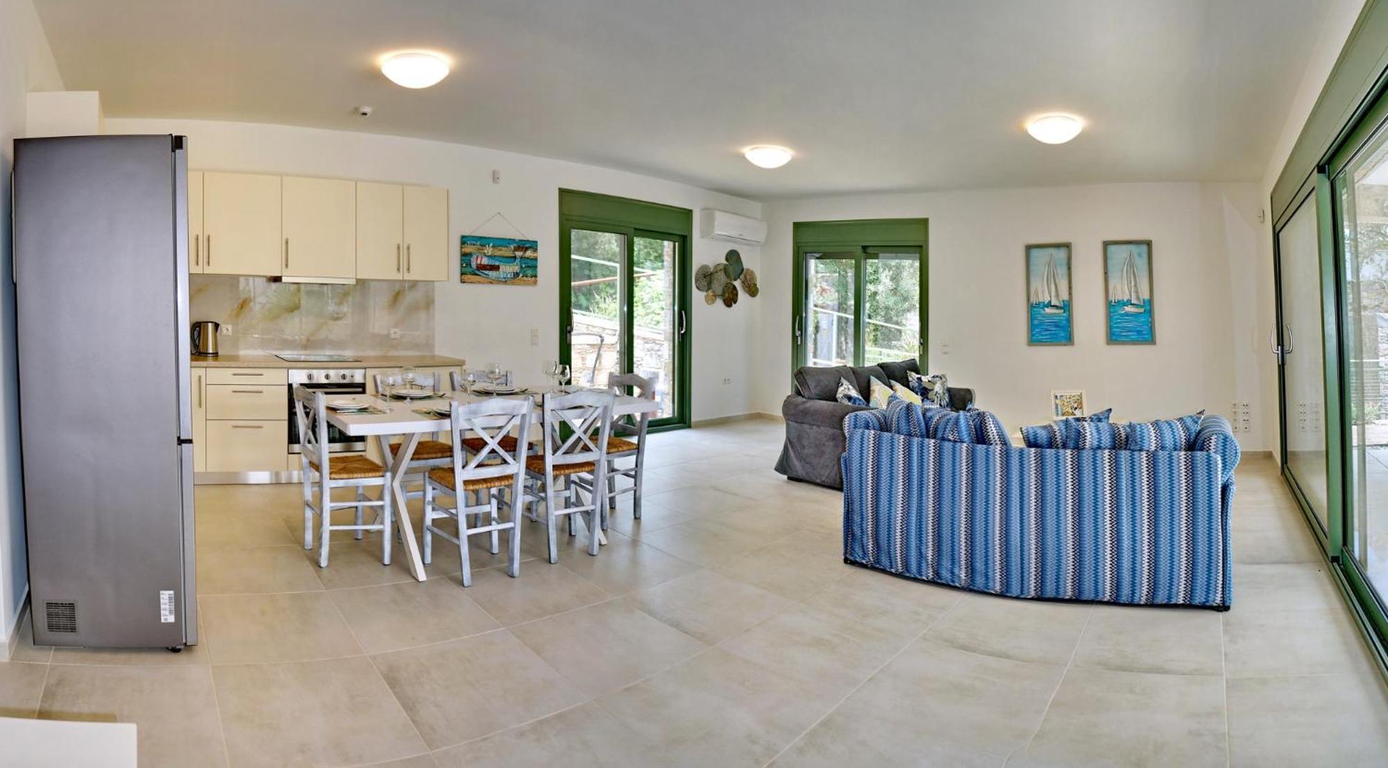 Ouzo Stone House 1 With Private Pool Villa Plomari Bagian luar foto