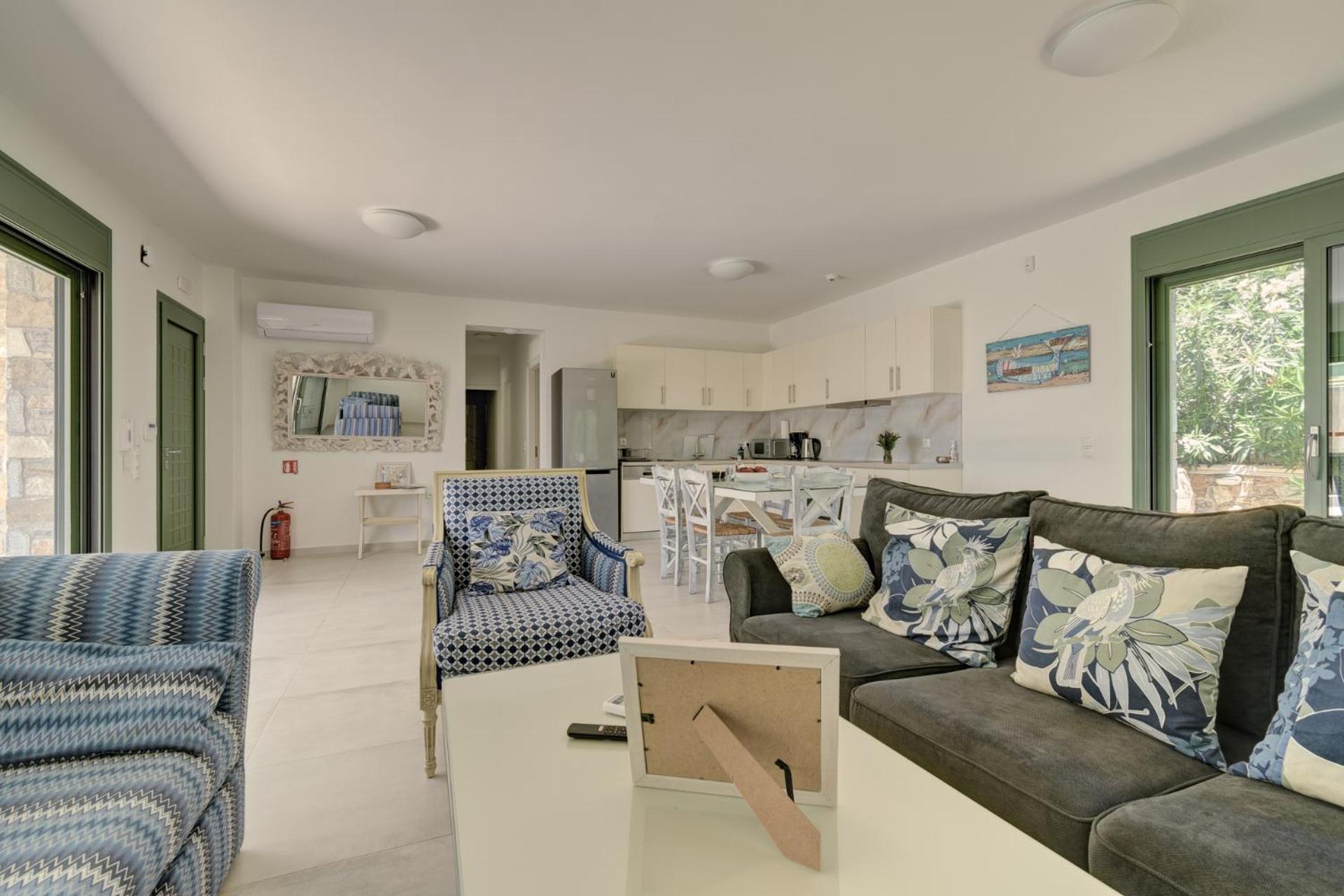 Ouzo Stone House 1 With Private Pool Villa Plomari Bagian luar foto