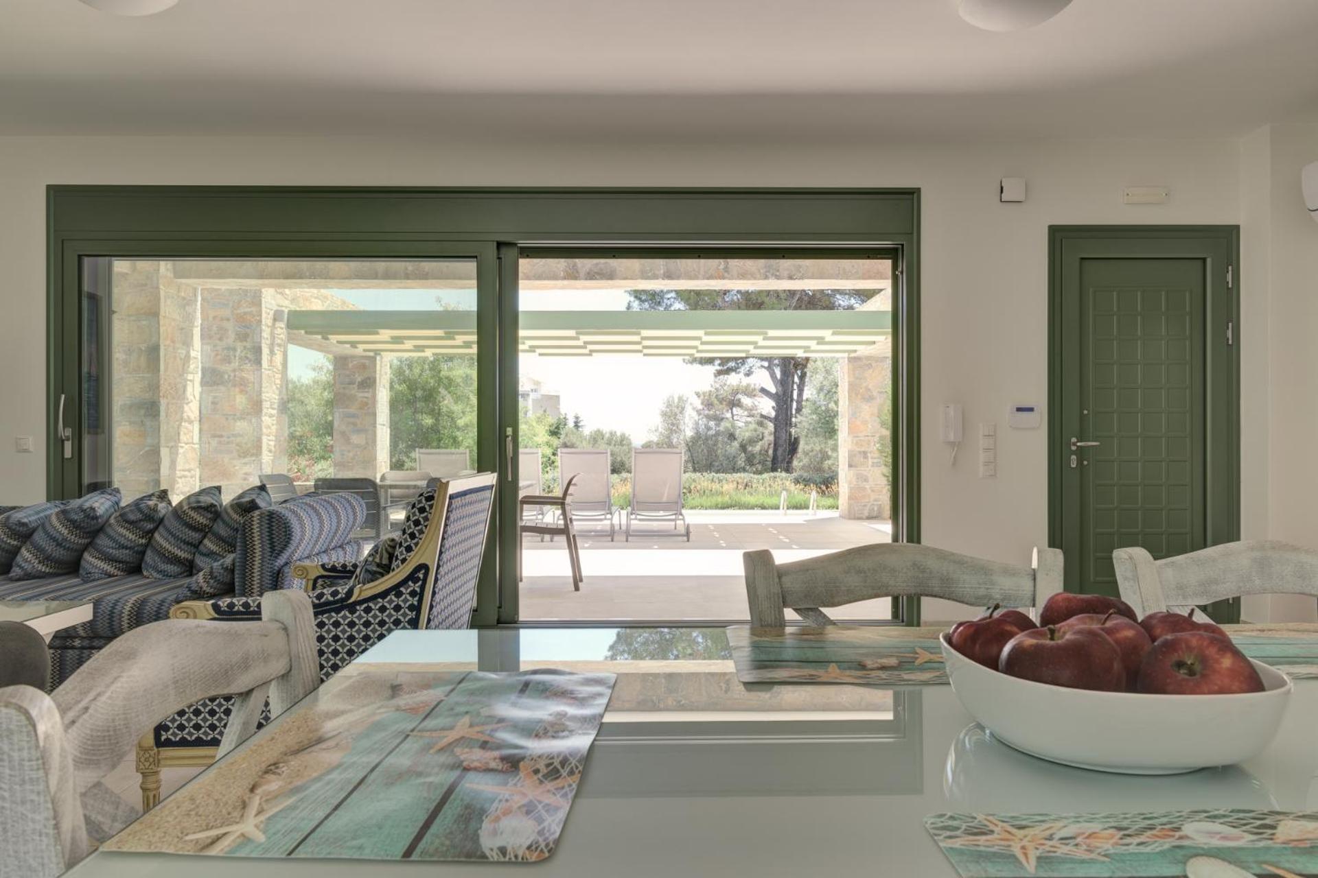 Ouzo Stone House 1 With Private Pool Villa Plomari Bagian luar foto