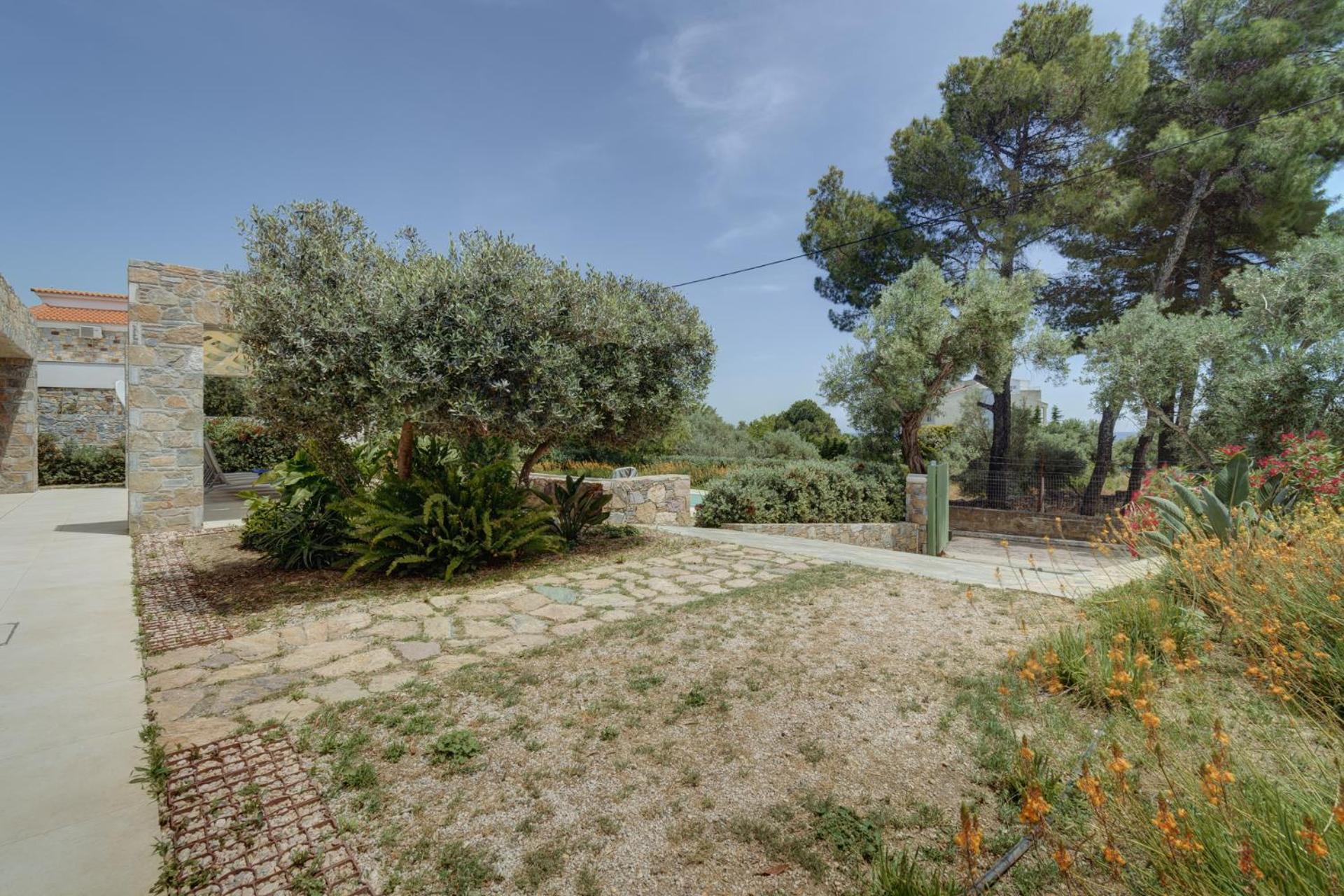 Ouzo Stone House 1 With Private Pool Villa Plomari Bagian luar foto